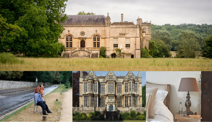 Lacock Abbey and Fox Talbot Museum, The Hall in Bradford on Avon and Sign of the Angel Inn
